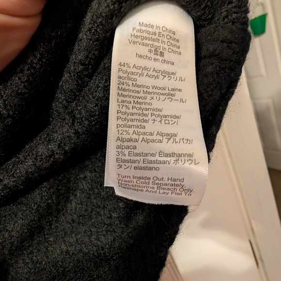 JCrew Wool Blend Lady Jacket Sweater XXL - Picture 9 of 9